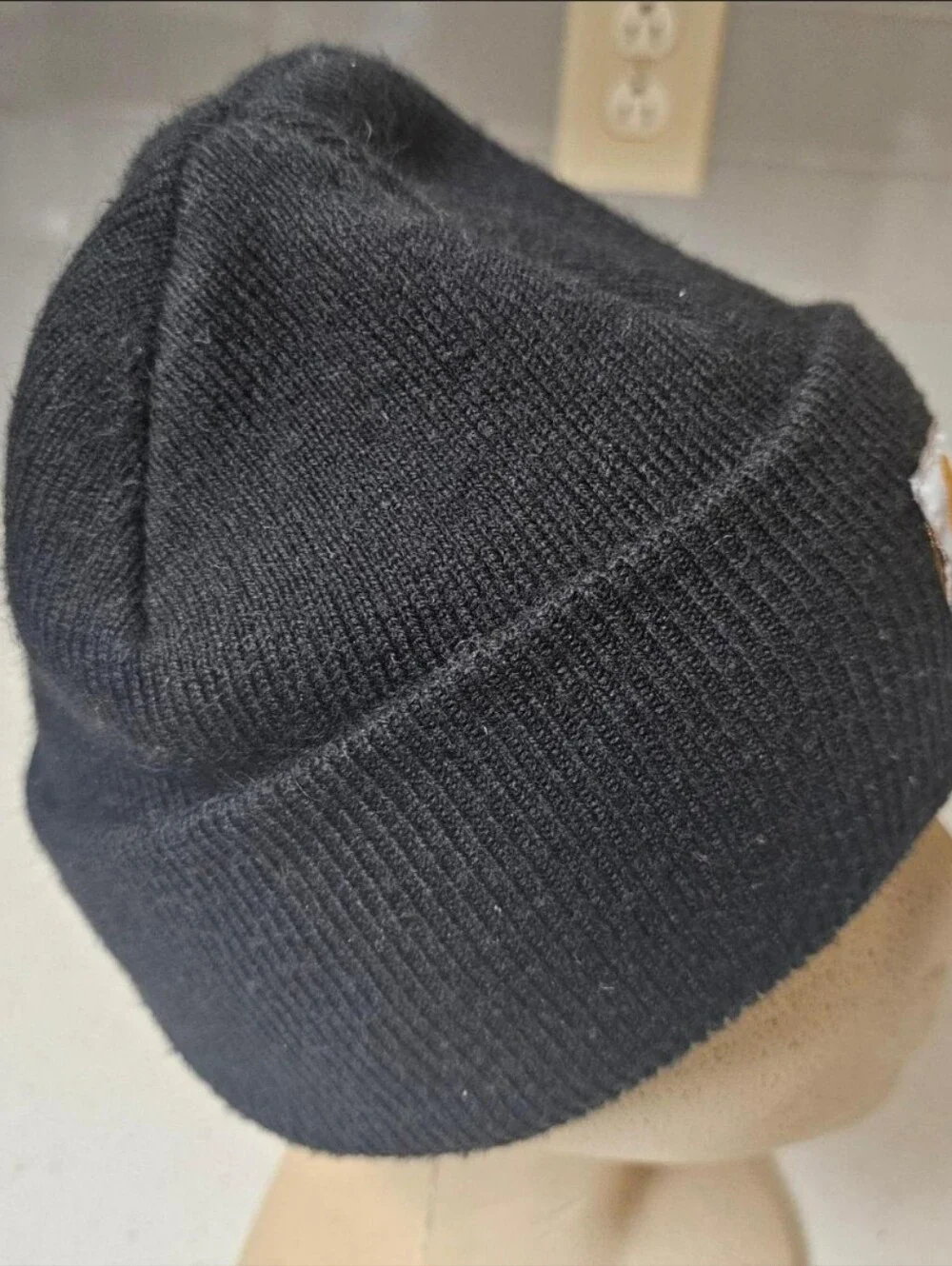Carhartt Black Rib Knit Cuffed Beanie